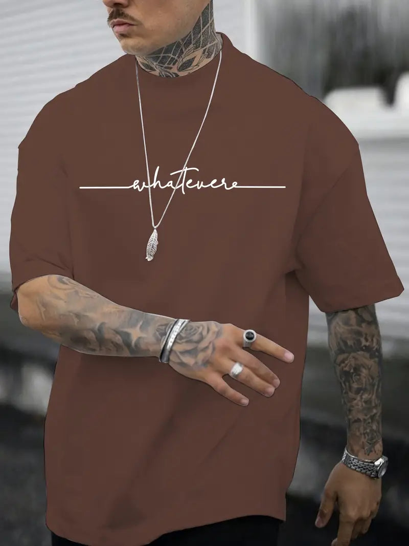 Drune | Herren T-shirt Mit Rundhalsausschnitt