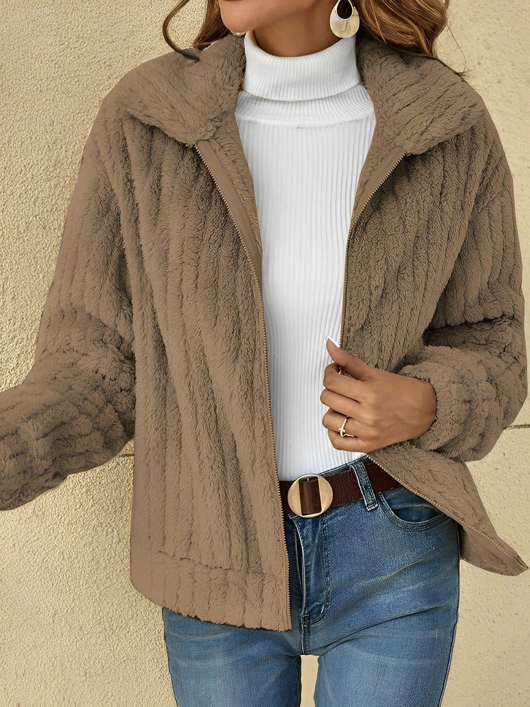 Drune | Jacke mit Hohem Kragen