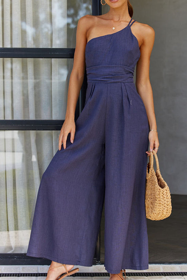 Drune | Ein-Schulter Jumpsuit Mit Stil