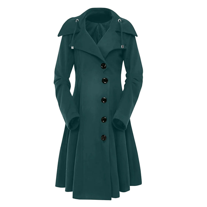 Drune | Eleganter Trenchcoat mit Kapuze