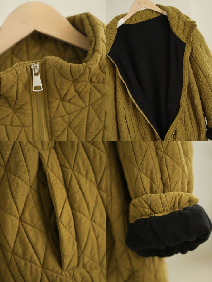 Drune | Jacke mit Stehkragen und Seitentaschen