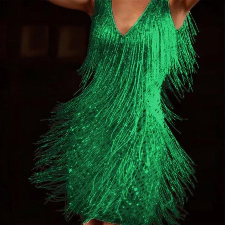 Drune | Slip Kleid mit V Ausschnitt