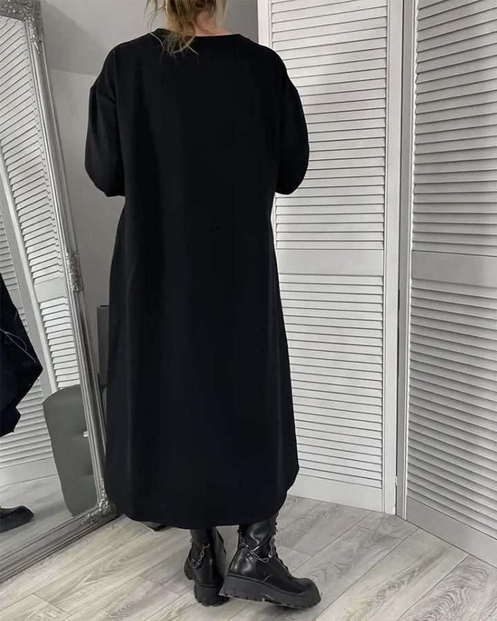 Drune | Übergröße Kleid mit Reißverschluss