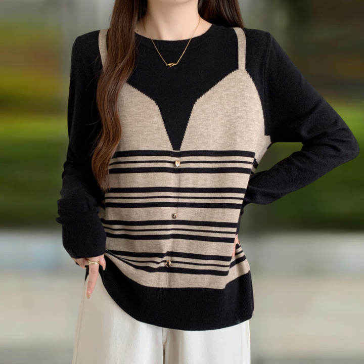 Drune | Modischer Strickpullover für Frauen