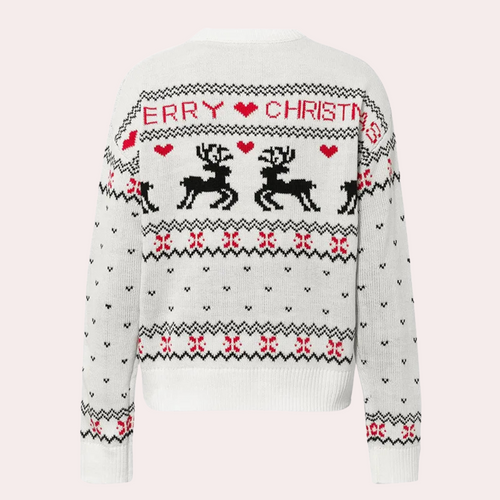 Drune | Stylischer Weihnachtspulli für Damen