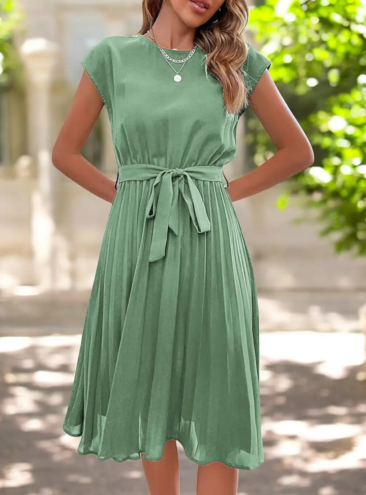 Drune | Elegante Midi Sommerkleid