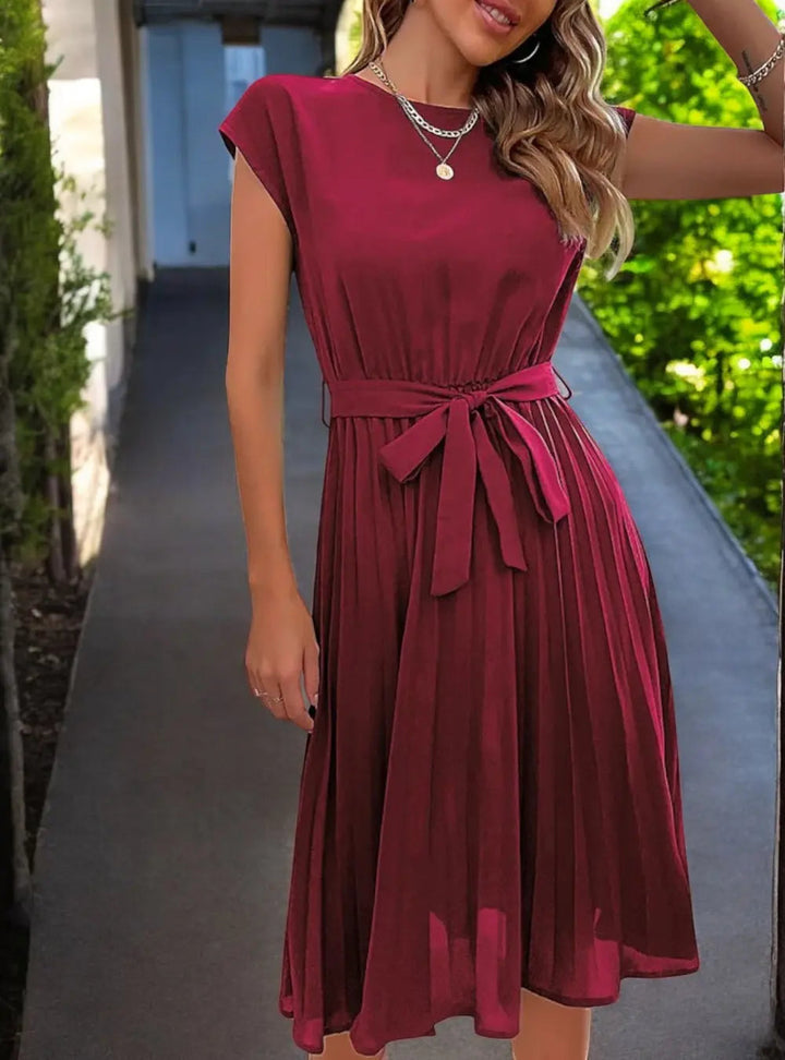 Drune | Elegante Midi Sommerkleid