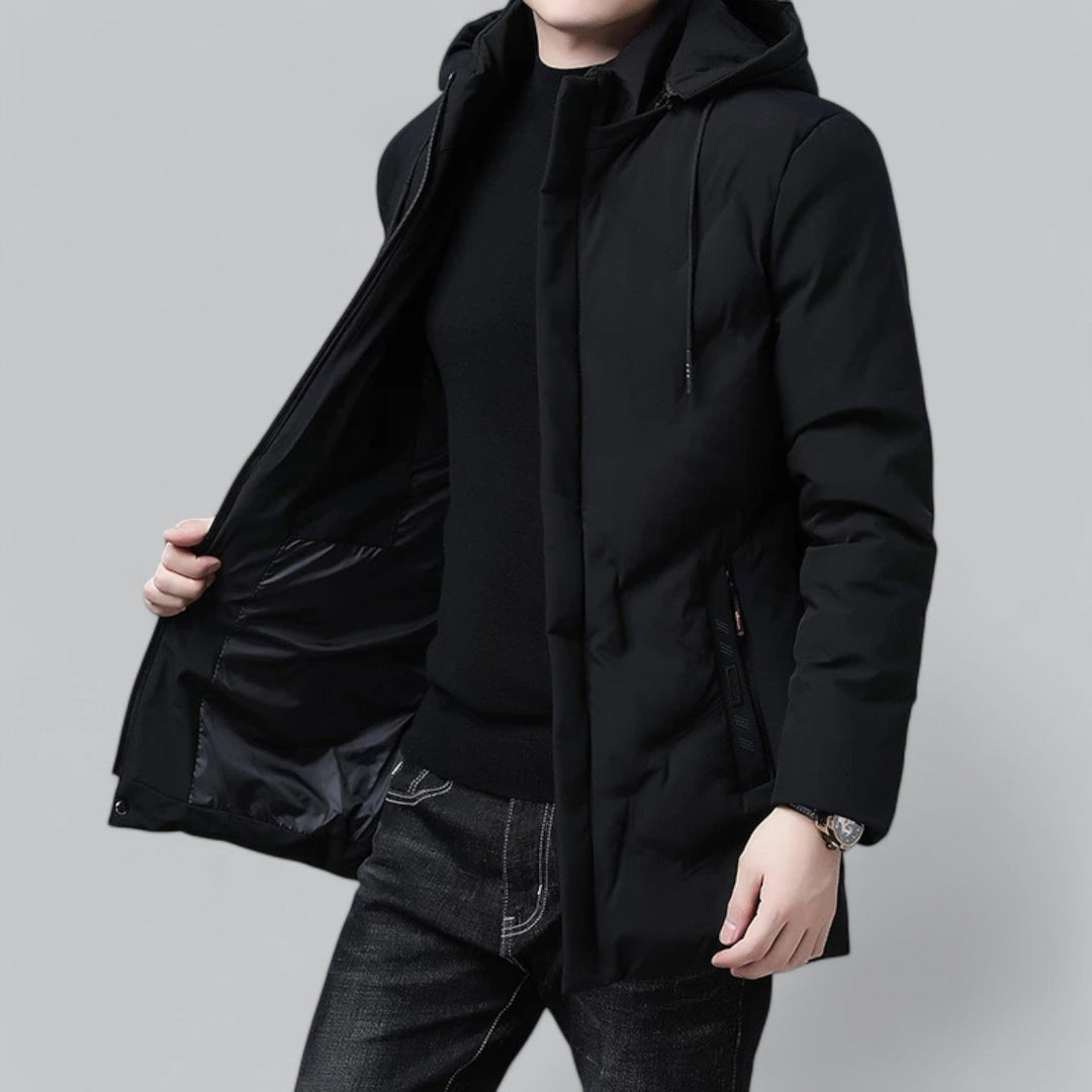 Drune | Winterjacke mit Kapuze für Männer