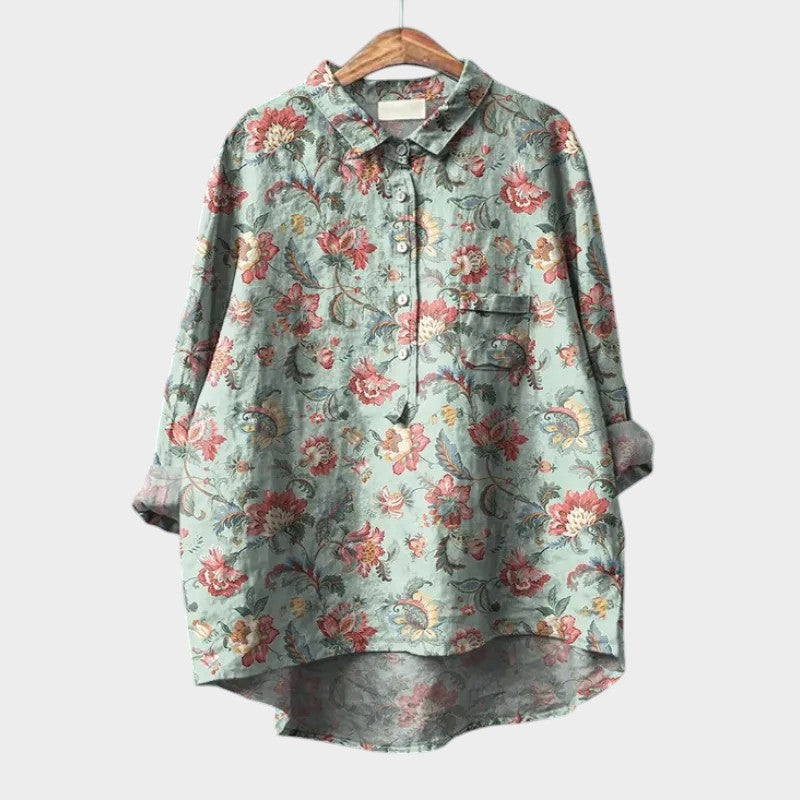 Drune | Weiche Bluse mit fließendem Schnitt
