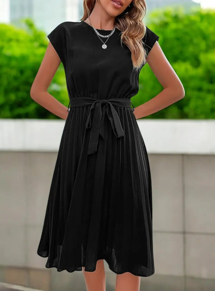 Drune | Elegante Midi Sommerkleid