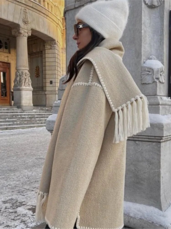 Drune | Jacke mit Schal