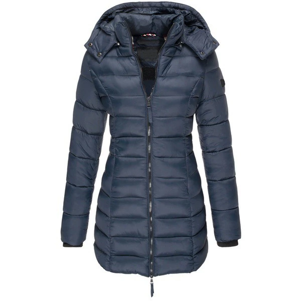 Drune | Daunenjacke lang Kapuze Damen