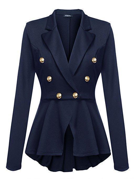 Drune | feminine Revers-Doppelreiher-Blazer