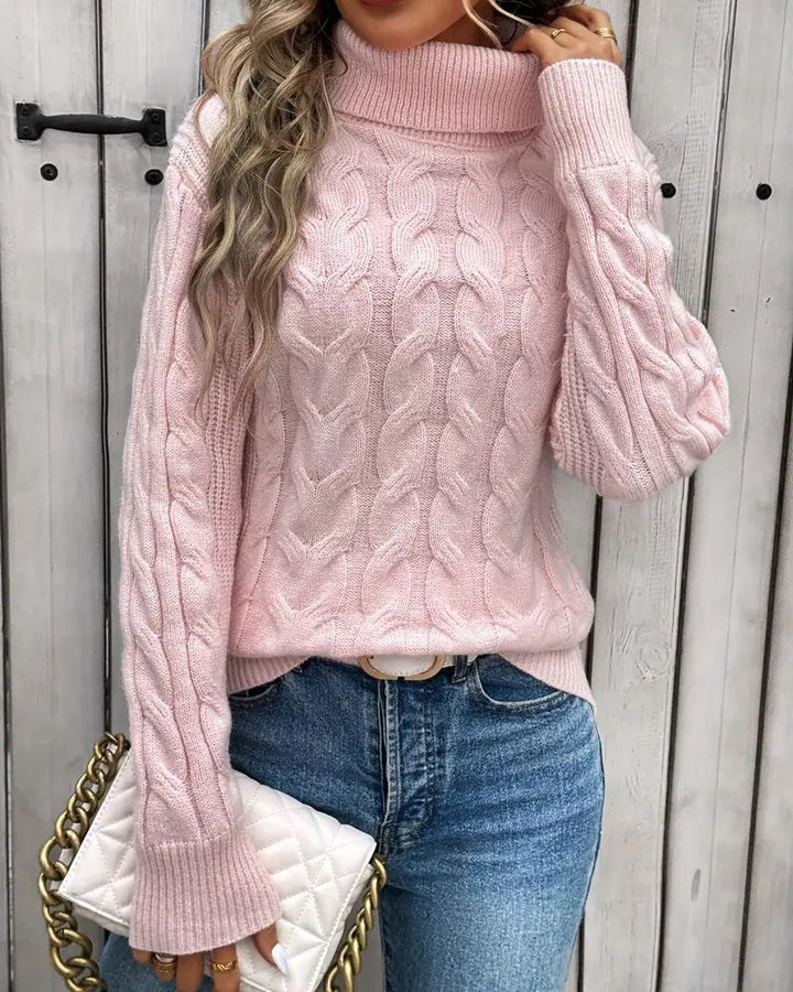 Drune | Kabelstrickrollenpullover