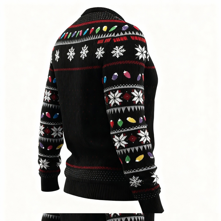 Drune | Xmas Tier- & Geschenkdruck - Hässlicher Weihnachtsikonen-Mash-Up Hässlicher Pullover