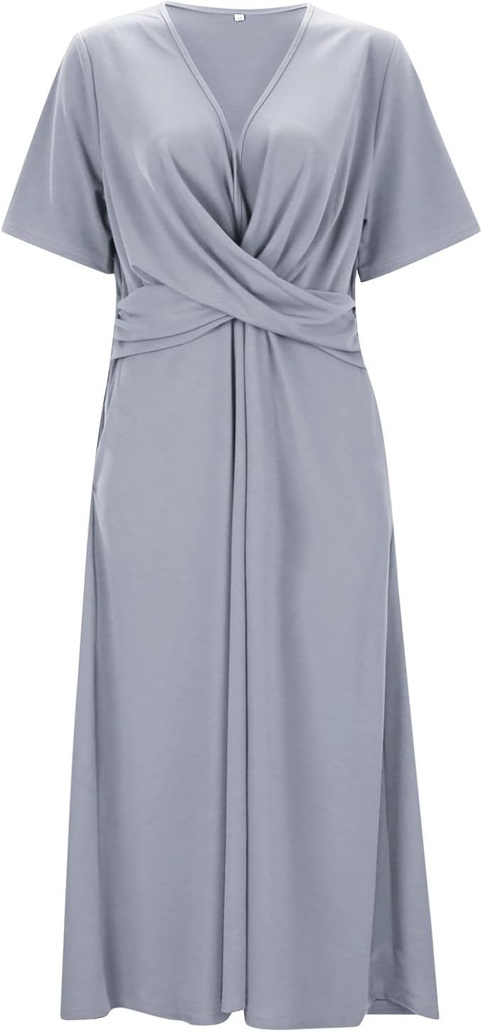 Drune | Crossover Midikleid für Damen