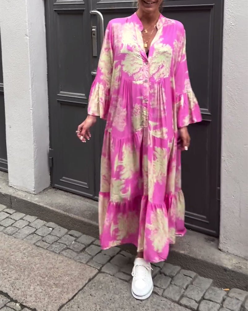 Drune | Lange Elegante Fließkleid