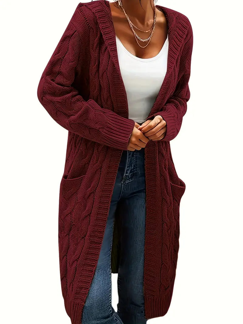 Drune | gemütlicher Kapuzencardigan