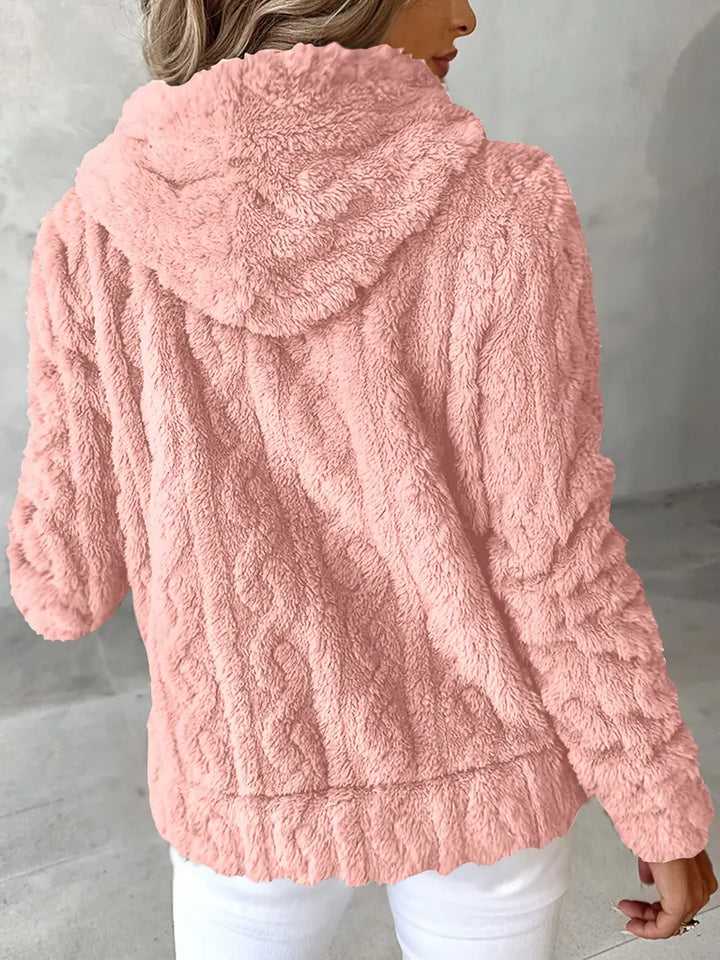 Drune | Weiches Kapuzen Sweatshirt mit Reißverschluss