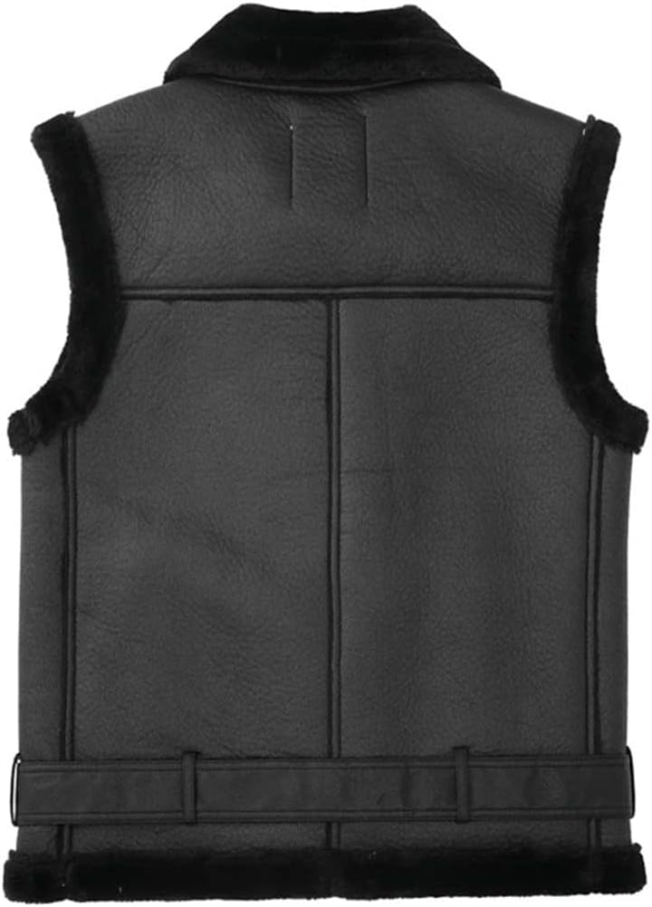 Drune | Leder Bodywarmer Warm & Trendy