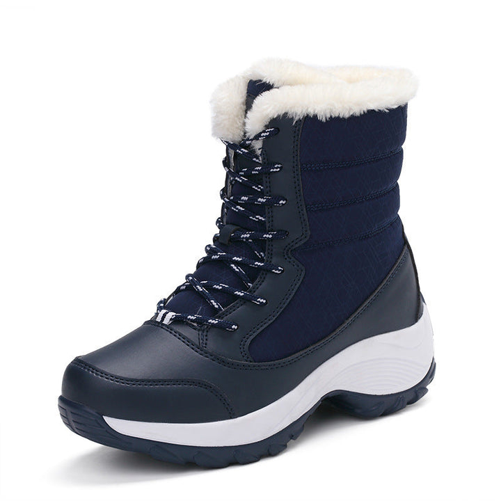 Drune | wasserdichte Winterstiefel mit Plüschfutter, Schnürverschluss und stabiler Sohle