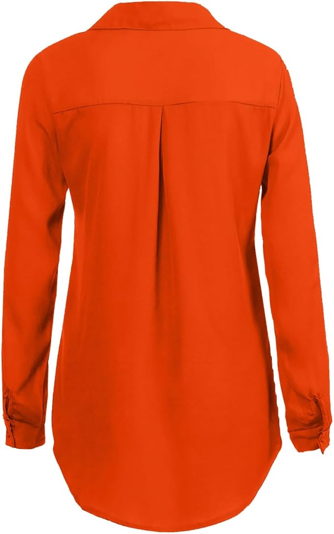 Drune - Elegante Chiffonbluse für Frauen