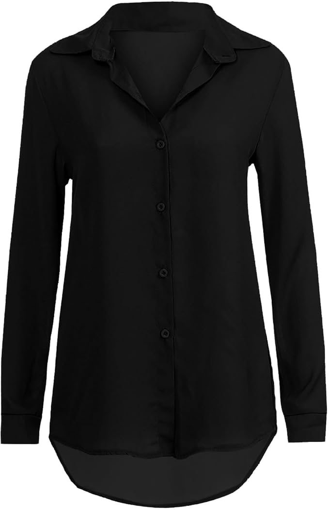 Drune - Elegante Chiffonbluse für Frauen