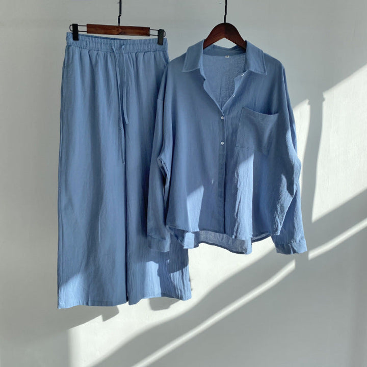 Drune | Stylisches Und Zweiteiliges Leinen Set