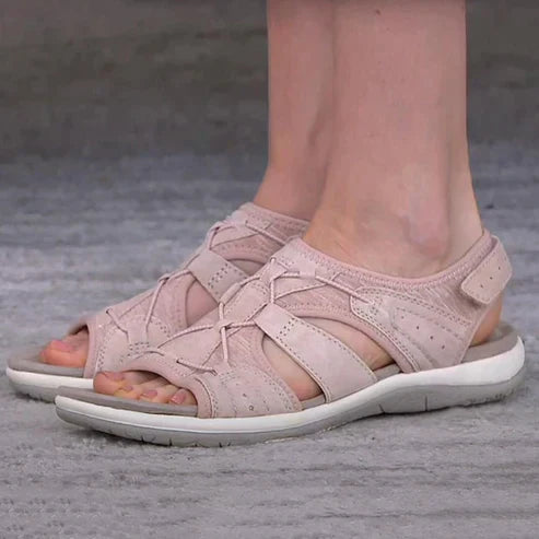 Drune | Unterstützende und Weiche Verstellbare Sandalen für Frauen