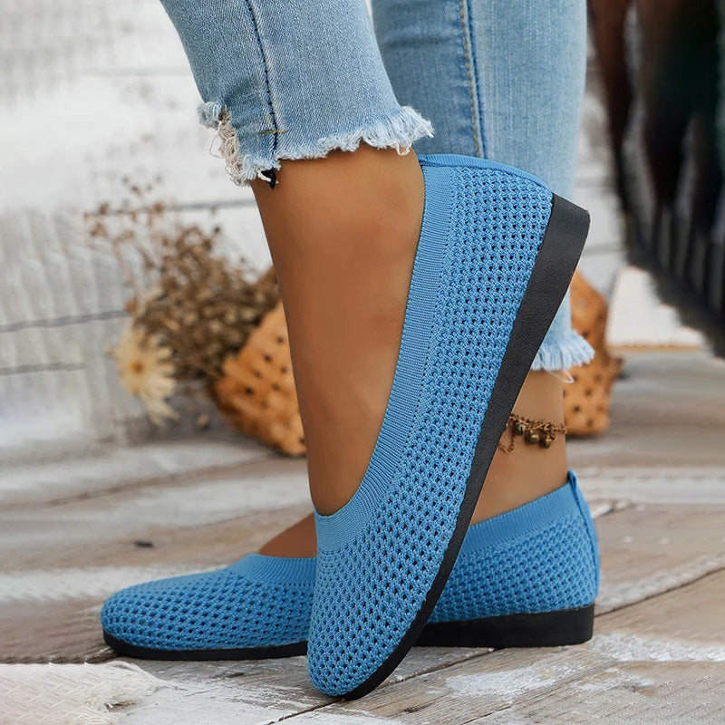 Lässige Atmungsaktive Flache Schuhe Drune