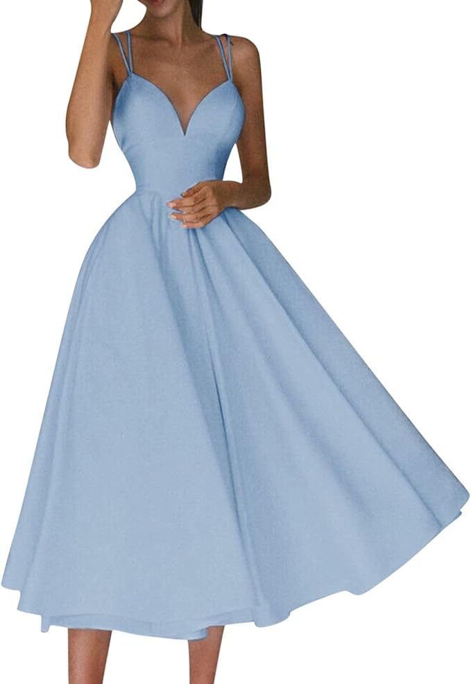 Drune | Ein Leichtes Kleid mit Zarten Spaghettiträgern