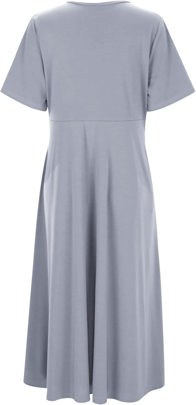 Drune | Crossover Midikleid für Damen