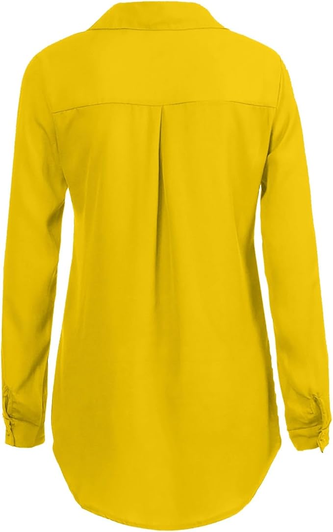Drune - Elegante Chiffonbluse für Frauen