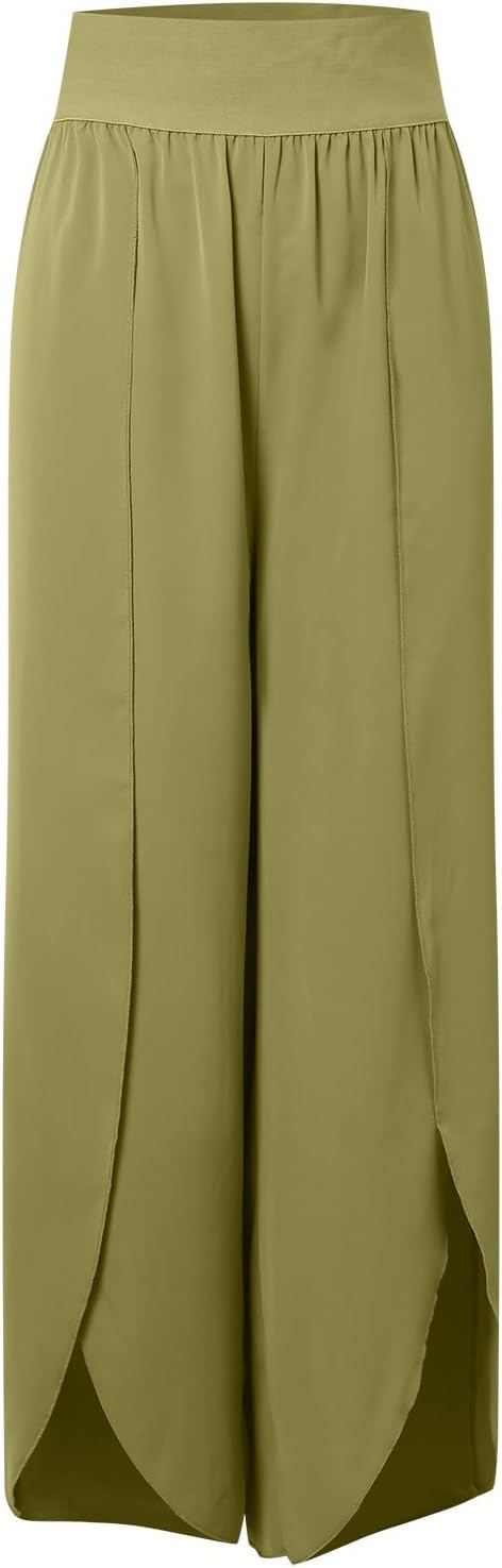 Damen luftige Culotte mit Seitenschlitzen Drune