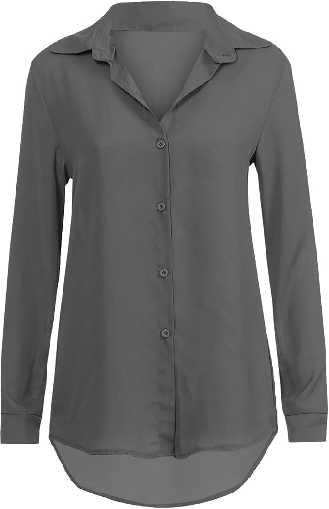 Drune - Elegante Chiffonbluse für Frauen