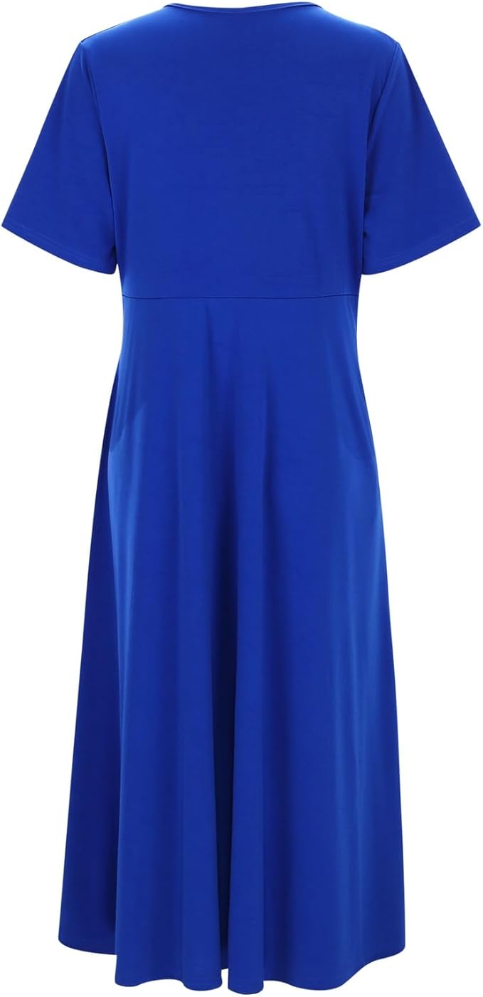 Drune | Crossover Midikleid für Damen