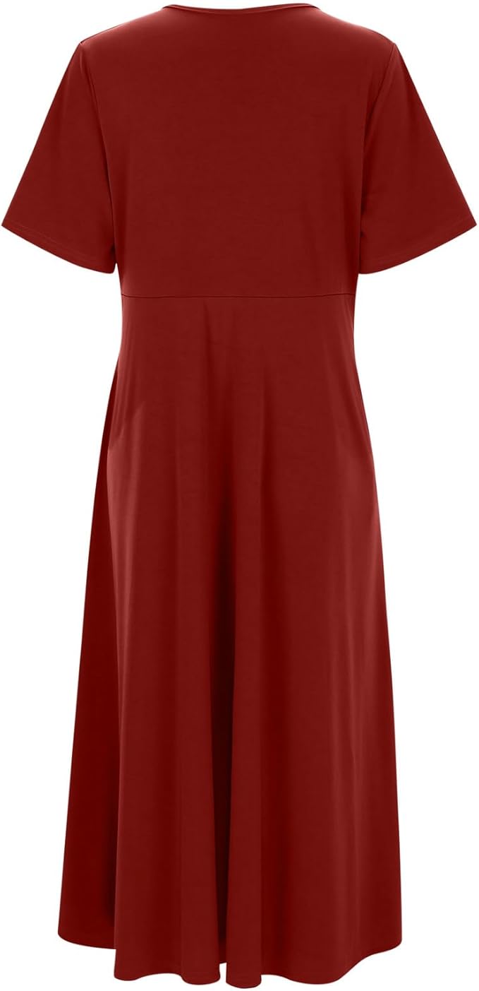 Drune | Crossover Midikleid für Damen