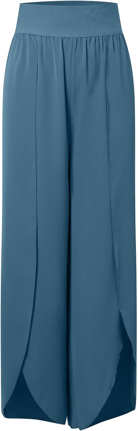 Damen luftige Culotte mit Seitenschlitzen Drune