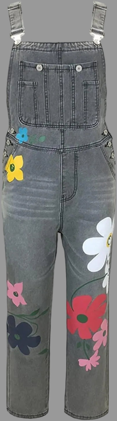 Drune | Ärmelloser Denim-Overall