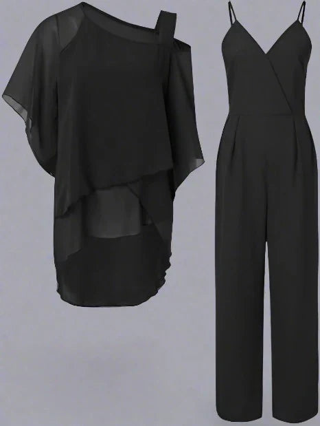 Drune | Luxus-Chiffon-Set für elegante Abende