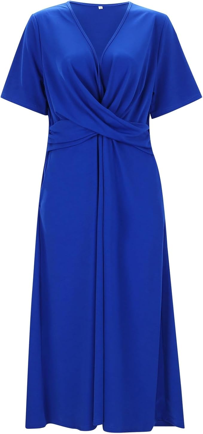 Drune | Crossover Midikleid für Damen
