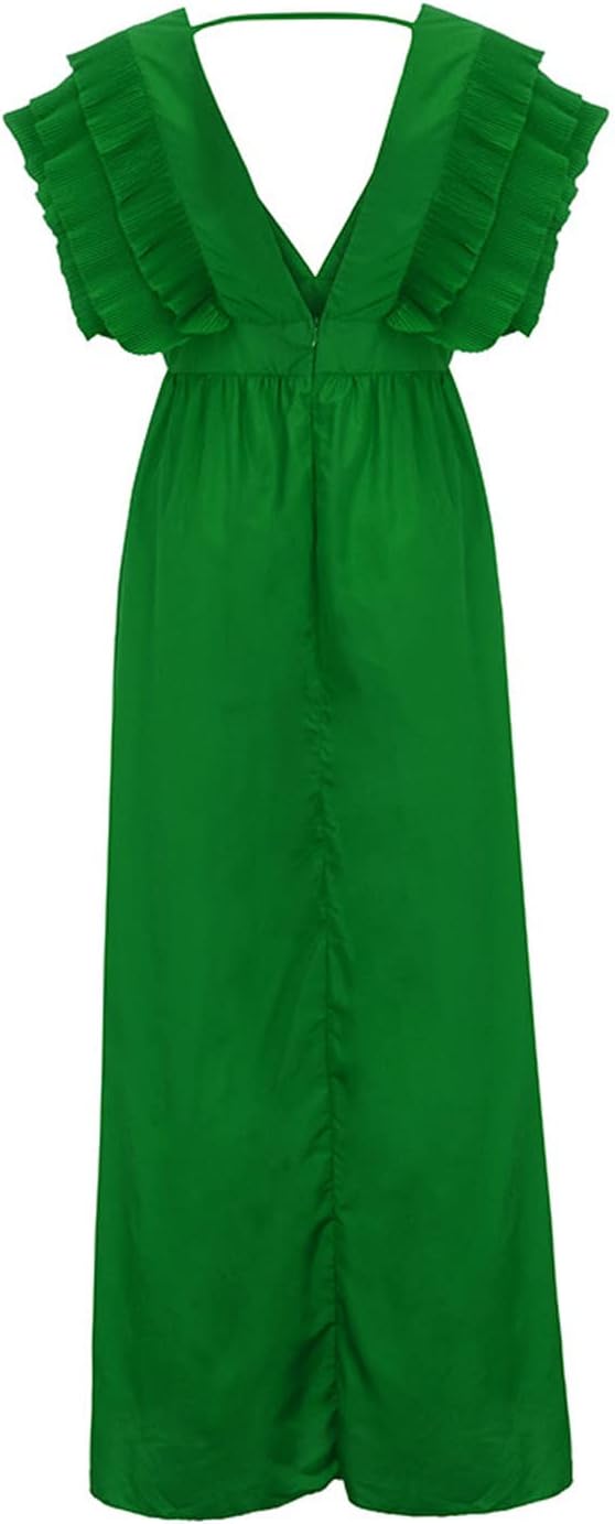 Drune - Elegantes Kleid mit gerafften Ärmeln