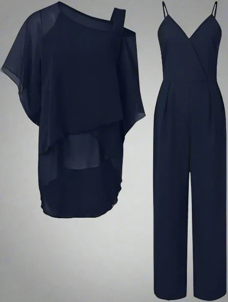 Drune | Luxus-Chiffon-Set für elegante Abende