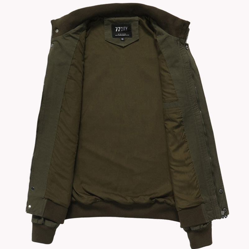 Drune | Herrenjacke Baumwolle Militär Casual