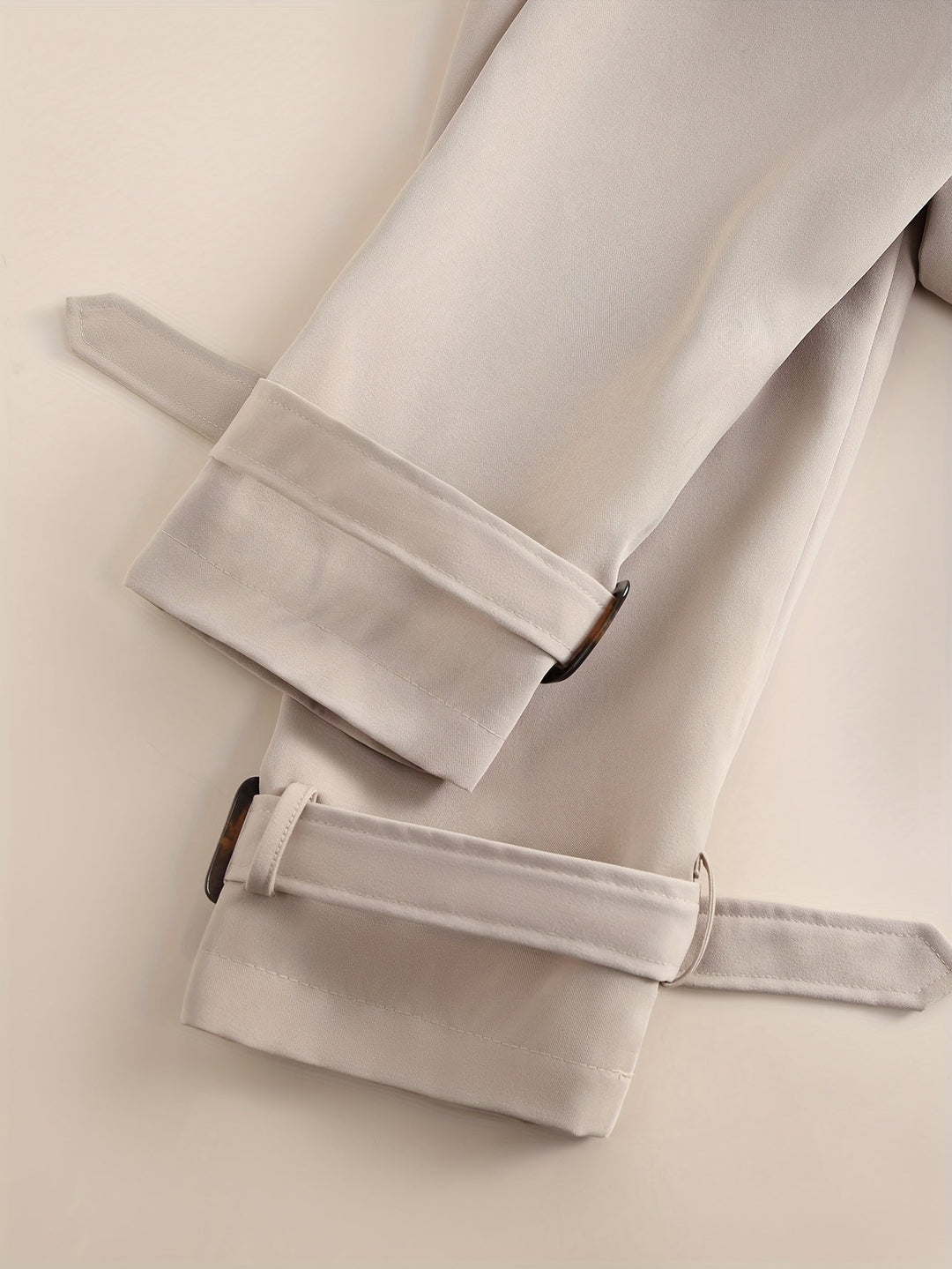 Drune | Gürteltrenchcoat mit langen Ärmeln für Frauen Perfekt für den Alltag