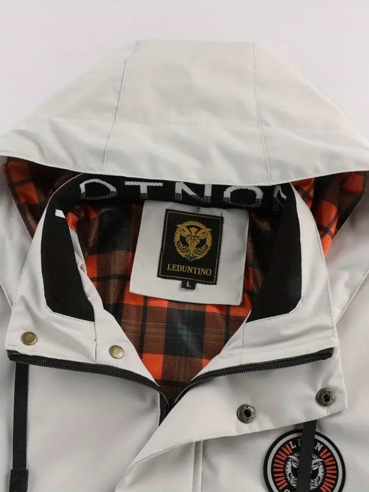 Drune | Leichte Herren Outdoor-Jacke, winddicht und wasserdicht mit Kapuze