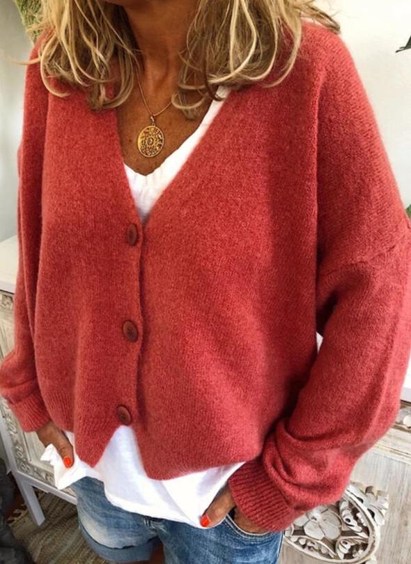 Drune | Strickjacke Elegante Strickjacke Weich & Bequem
