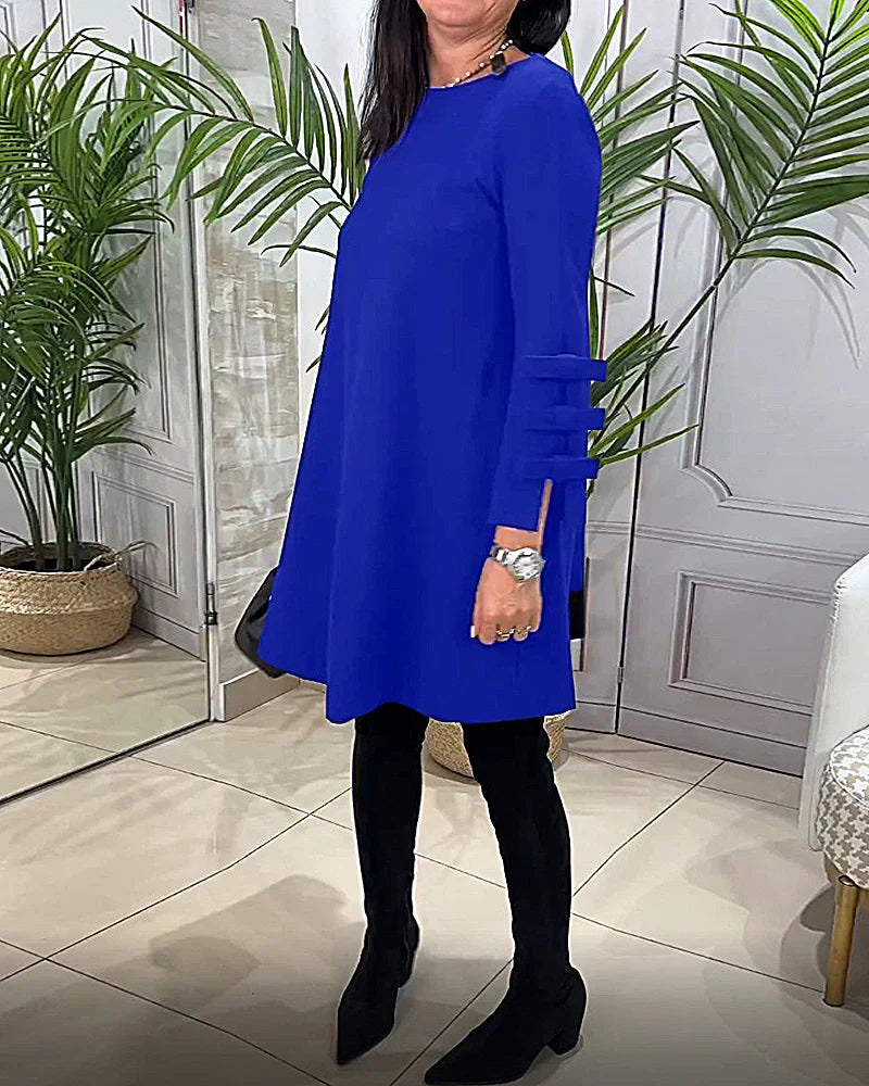 Drune | Elegantes Langarmkleid