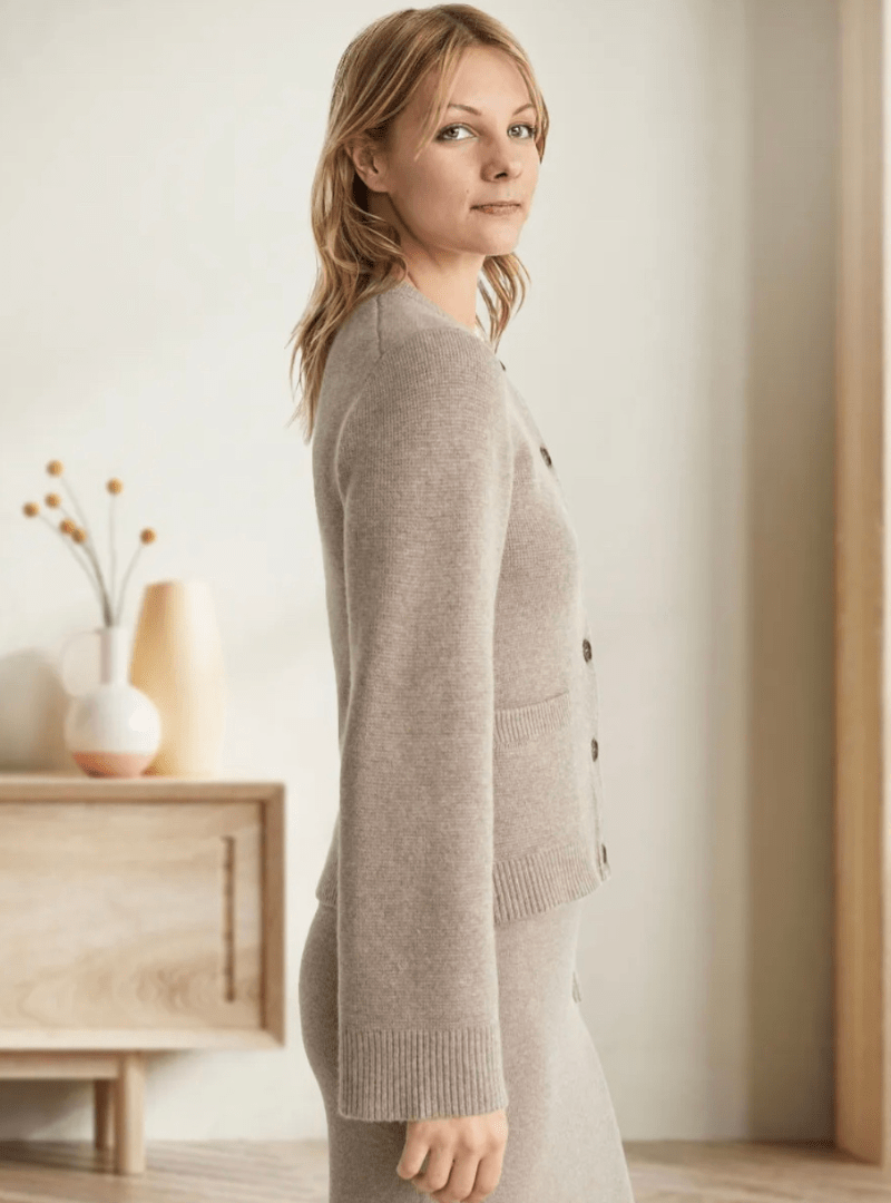 Drune | Cardigan Klassisch Moderner Stil Ideal für den Winter