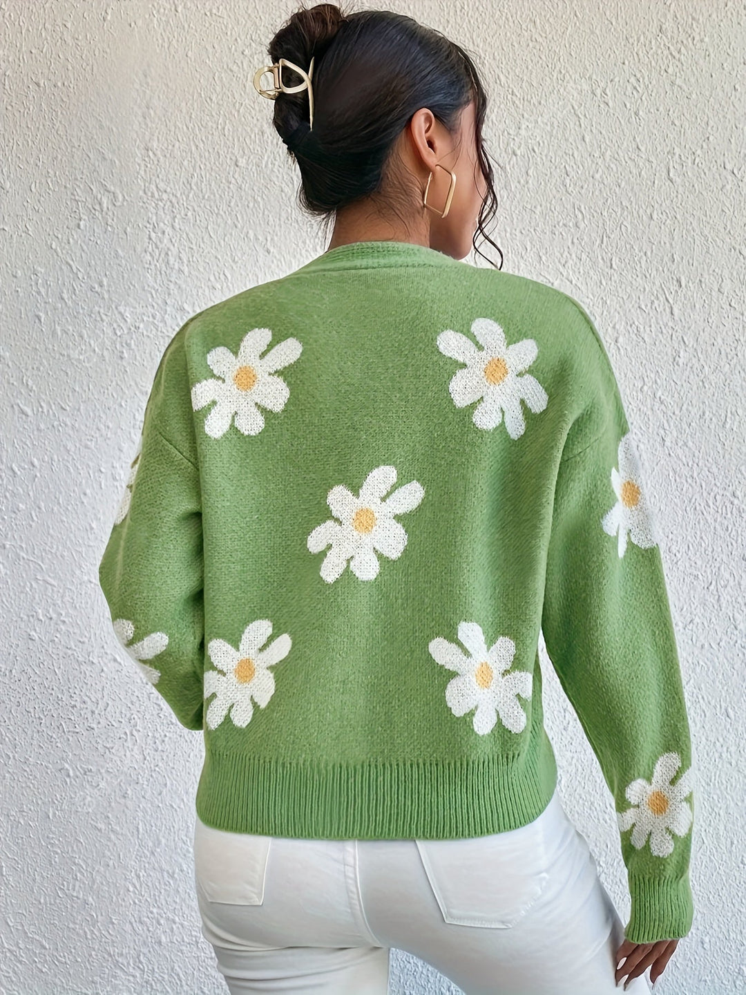 Drune | mit Blumenmuster und langen Ärmeln Für Frauen